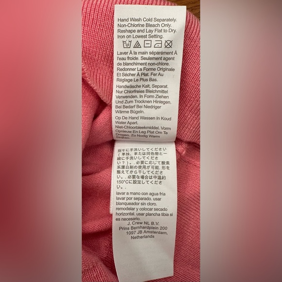 J.Crew Mockneck Silk-Blend Sweater with Ribbed Trim - Peppermint Pink - Picture 10 of 11